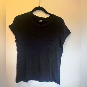 Madewell Black Short Sleeve Tee